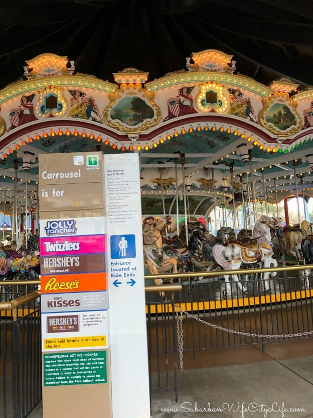 Hersheypark's Carrousel Height requirements