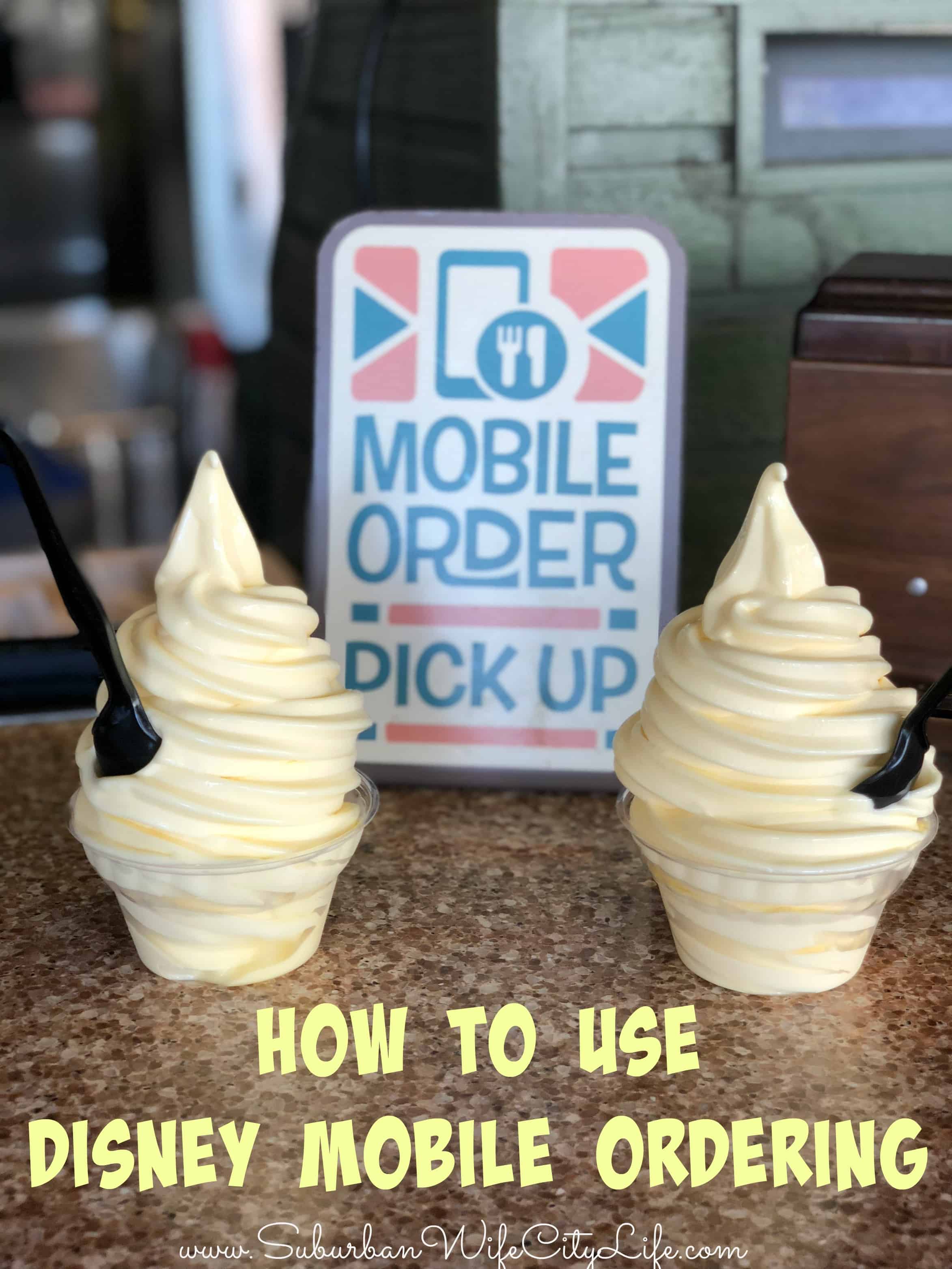 How to use Disney Mobile Ordering