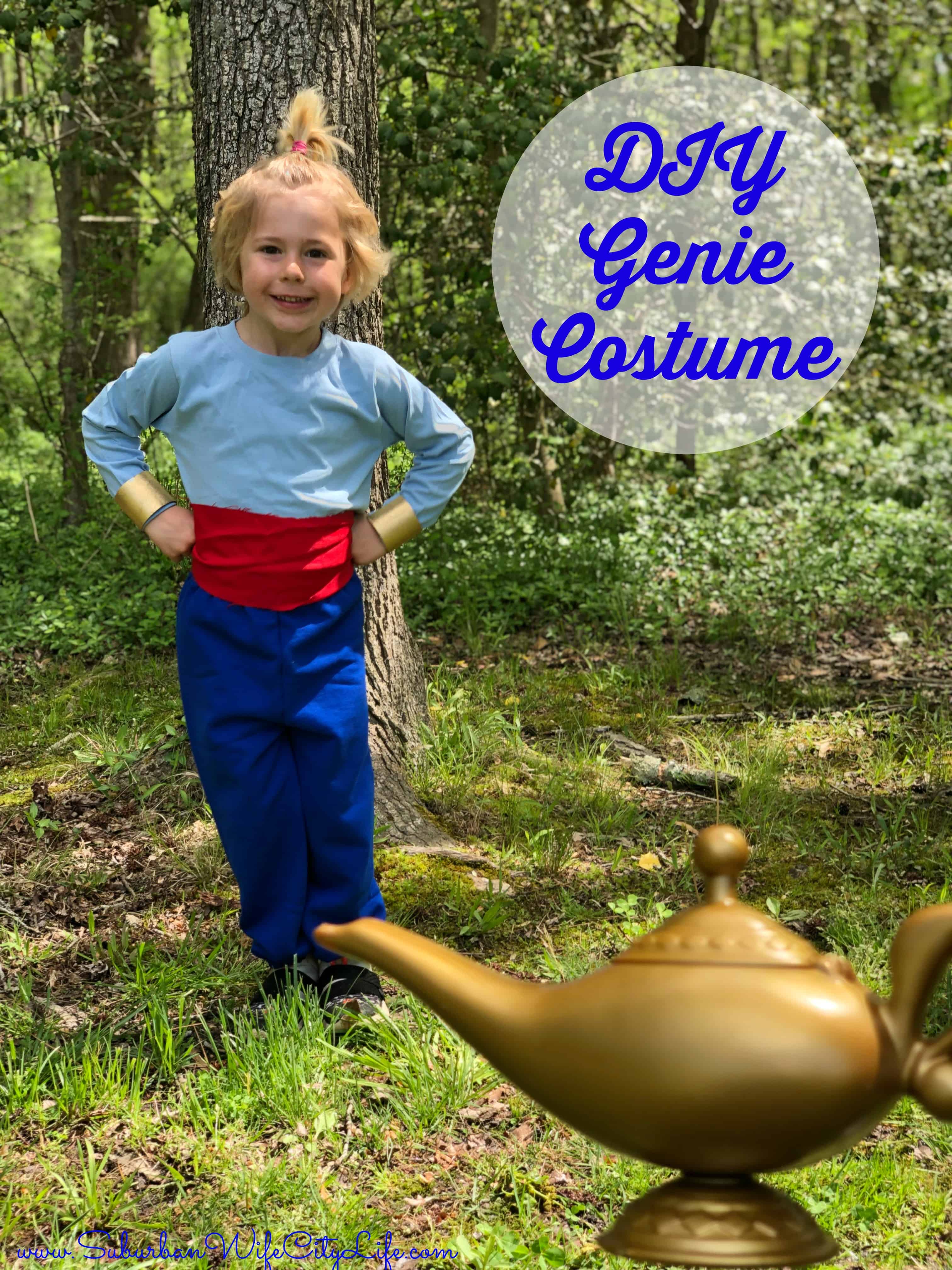 DIY Genie Costume - Suburban Wife, City Life