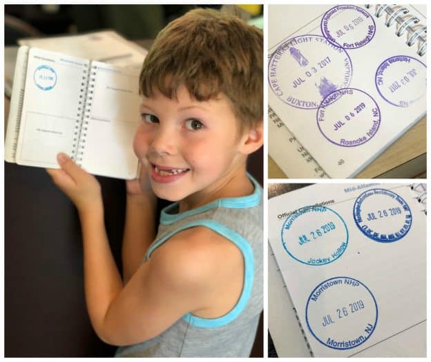 NPS Passport Stamps 2019