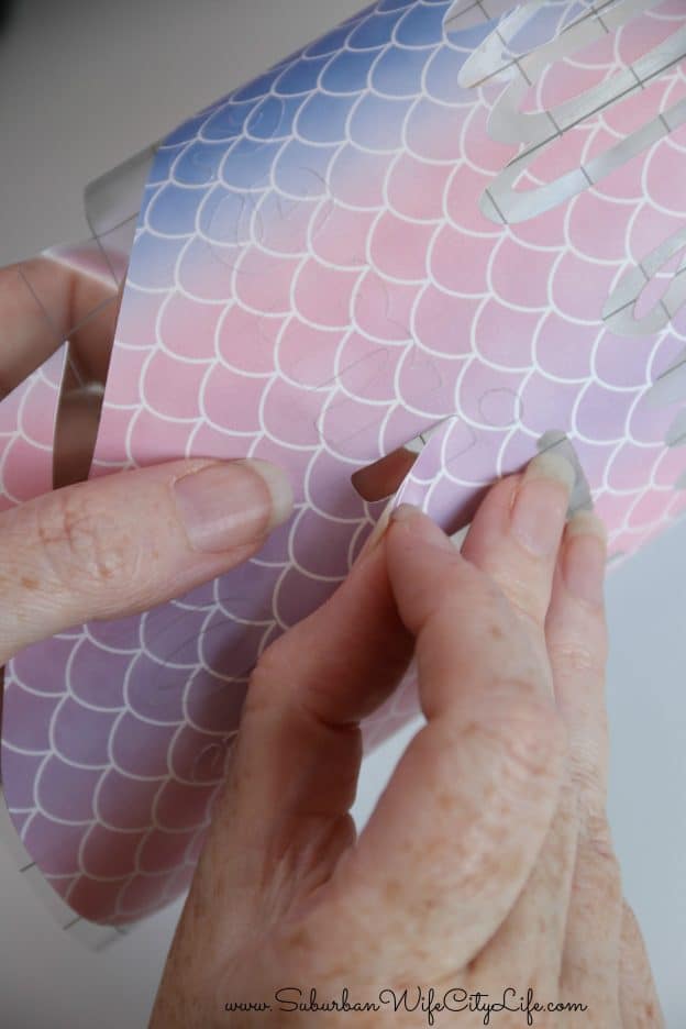 How to weed Cricut Infusible Ink