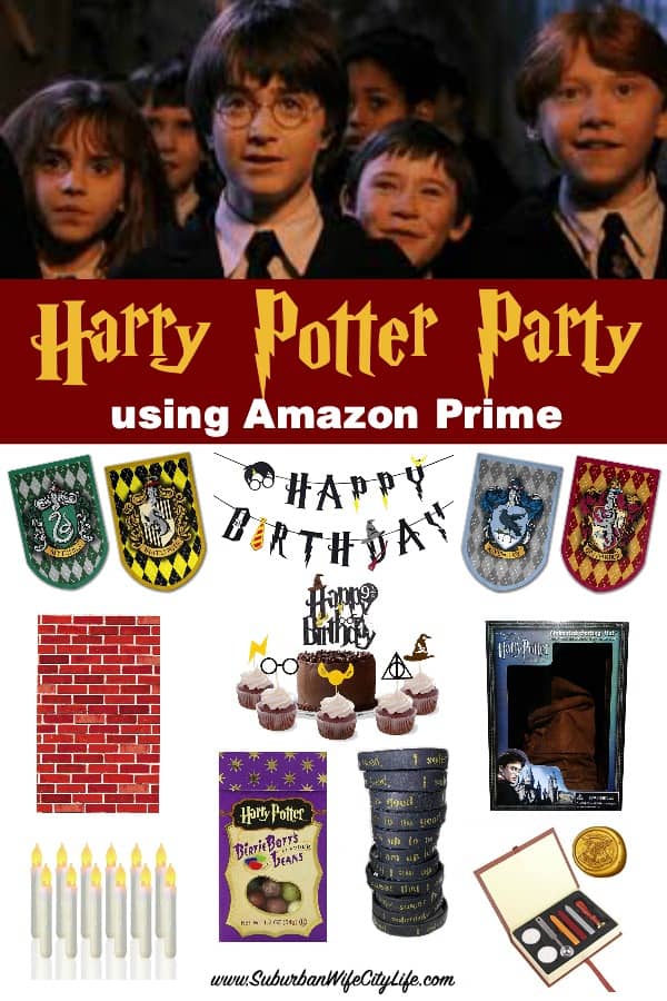 Harry Potter Party using Amazon Prime