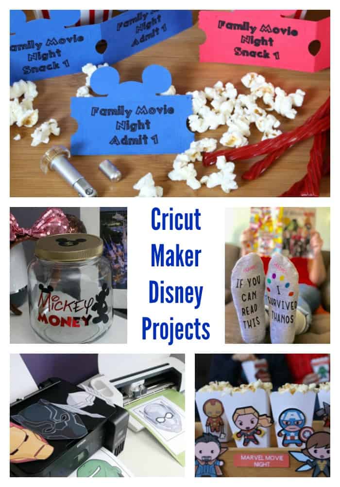 Cricut Maker Disney Projects