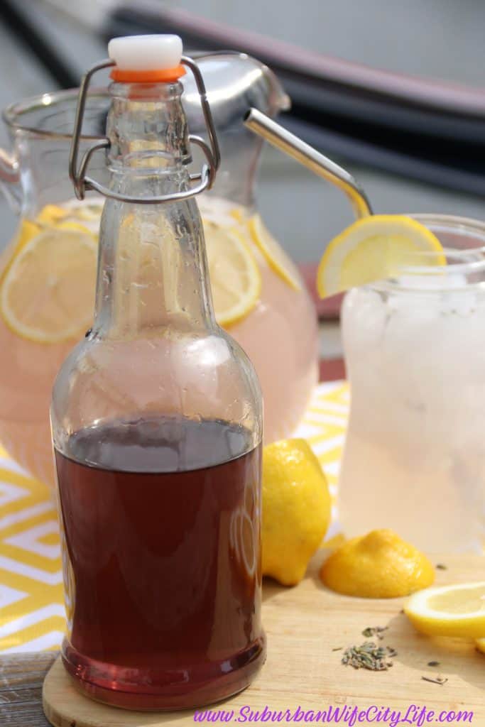Lavender syrup