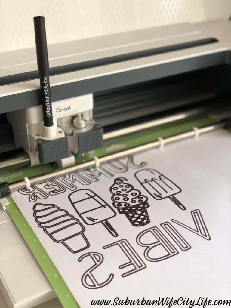 Coloring Shirt with Cricut