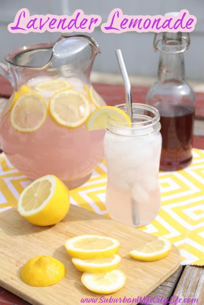 Lavender lemonade syrup recipe