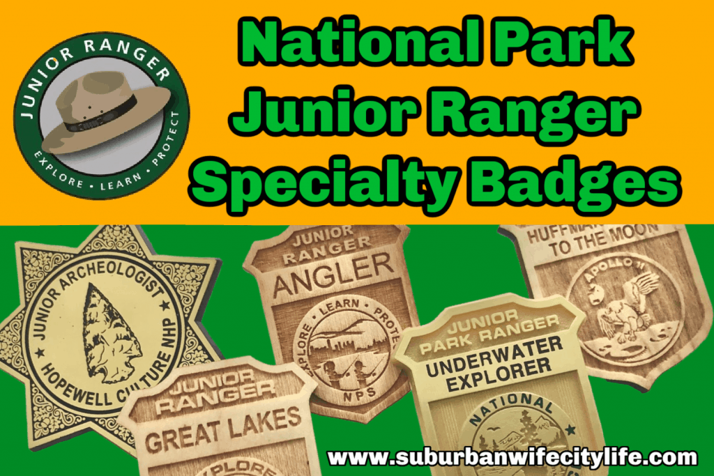 Junior Ranger Badges List