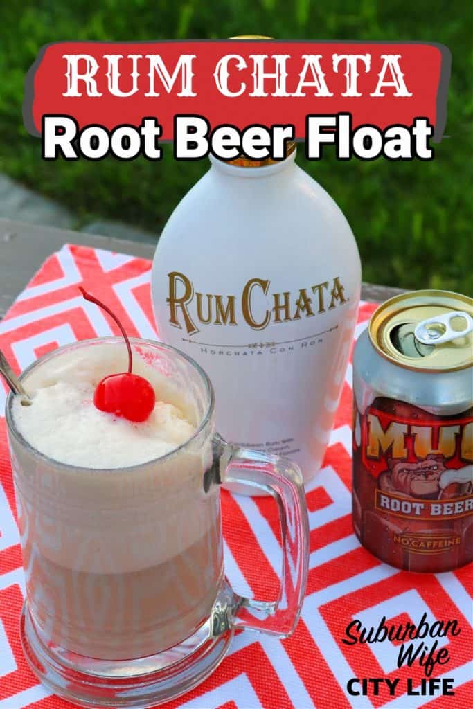 Adult Root Beer Float with Rum Chata